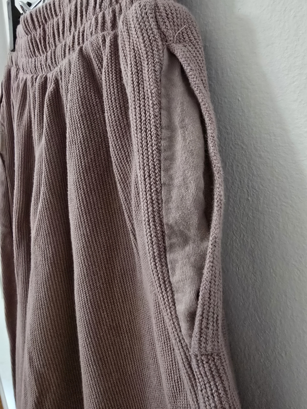 Free People Beach Wide Leg Harem Pants - Dusty Mauve - Picture 4 of 8